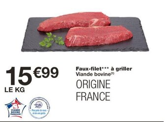 Monoprix Faux-Filet*** À Griller offre