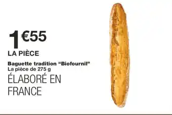 Monoprix Baguette Tradition "Biofournil" offre