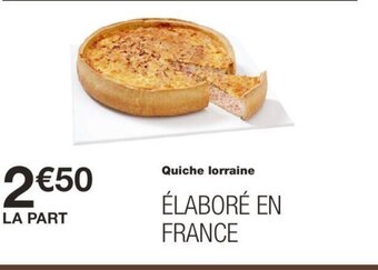 Monoprix Quiche Lorraine offre