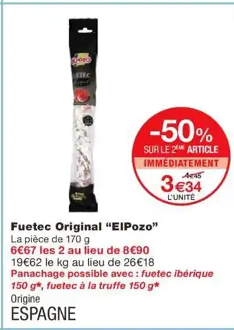 Fuetec Original "Elpozo"