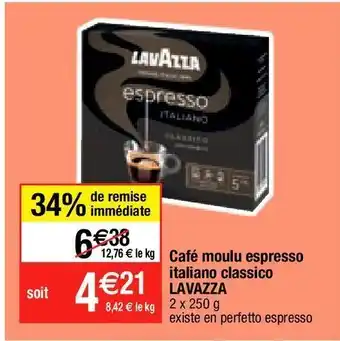 Migros Café moulu lavazza offre