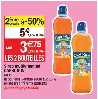 Migros Sirop capri sun offre