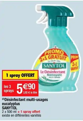Désinfectant sanytol