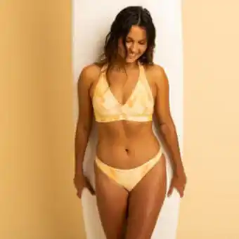 Decathlon Haut de maillot de bain femme ana brassiere de surf et yoga salty flow offre