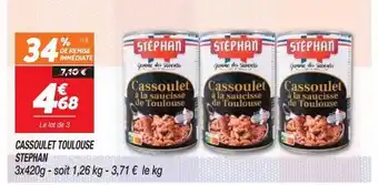 Netto Cassoulet toulouse stepahn offre