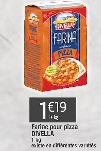 Cora x Carrefour Farine pour pizza divella offre