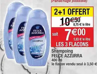 Cora x Carrefour Shampoing felce azzurra offre