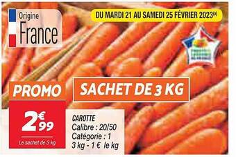 Netto Carotte offre