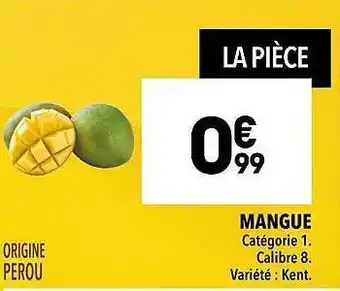Supeco Mangue kent offre