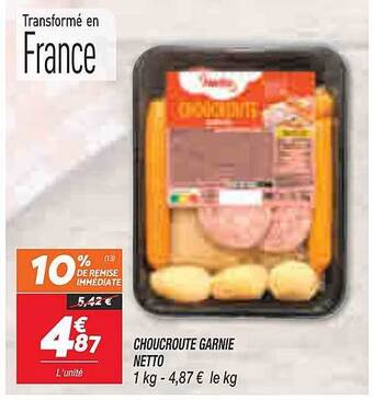 Choucroute garnie netto