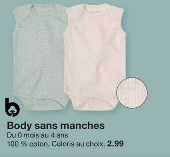 Zeeman Body sans manches offre