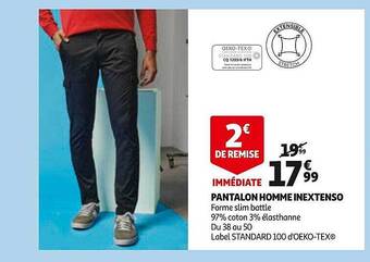 Pantalon homme inextenso
