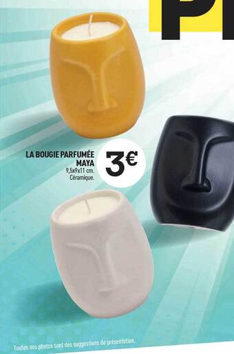 Centrakor La bougie parfumée maya offre
