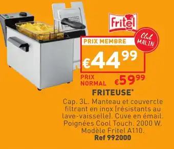 Trafic Friteuse offre