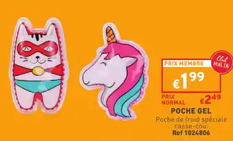 Trafic Poche gel offre