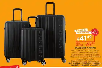 Valise de cabine