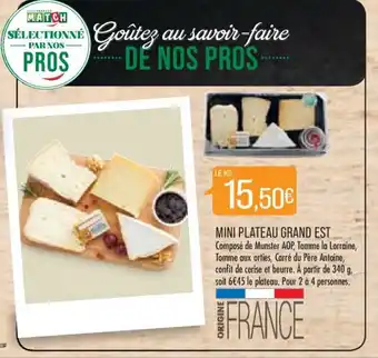 Match Mini plateau grand est offre