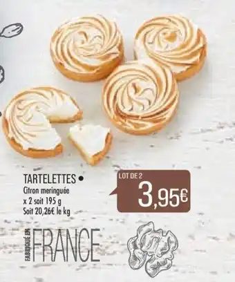 Match Tartelettes offre