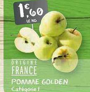 G20 Pomme golden offre