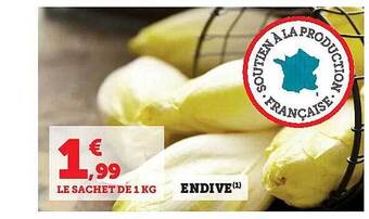 Hyper U Endive offre