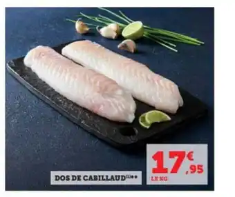 Hyper U Dos de cabillaud offre