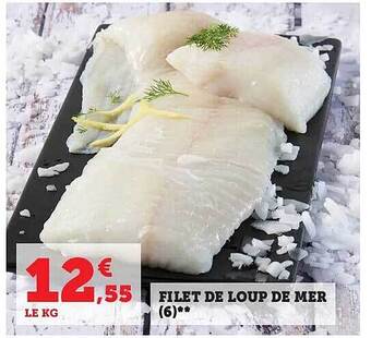 Hyper U Filet de loup de mer offre