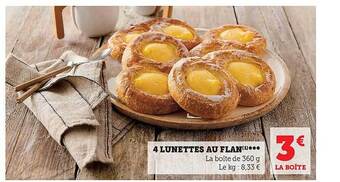 Hyper U 4 lunettes au flan offre