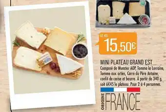 Match Mini plateau grand est offre