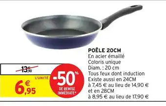 Intermarché Poêle 20CM offre