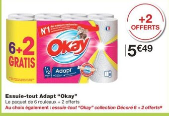 Monoprix Essuie-Tout Adapt "Okay" offre