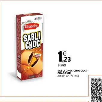 Intermarché Hyper Sabli Choc Chocolat Chabrior offre