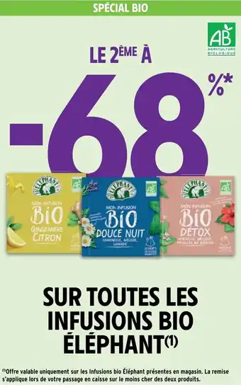 Intermarché Hyper Sur Toutes Les Infusions Bio éléphant offre