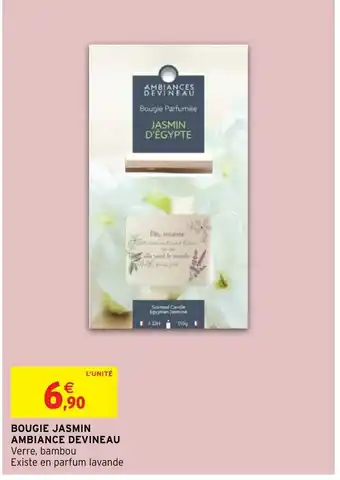 Intermarché Hyper Bougie jasmin Ambiance Devineau offre