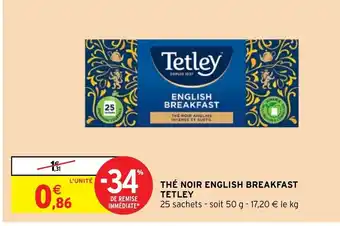 The Noir English Breakfast Tetley