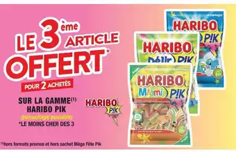 Migros La gamme haribo pik offre