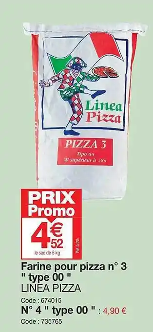 Promocash Farine pour pizza n°3 offre