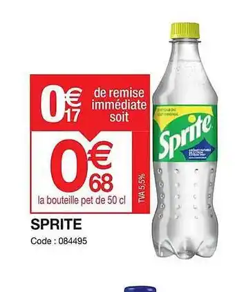 Promocash Sprite offre
