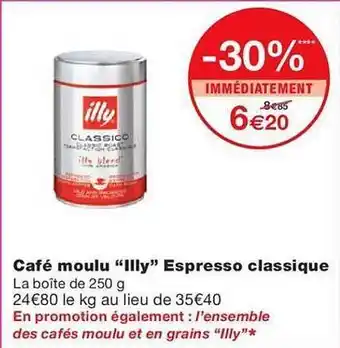 Monoprix Café moulu offre