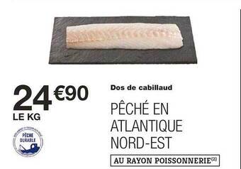 Monoprix Dos de cabillaud offre