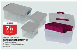 ALDI Boîtes de rangement home création living offre