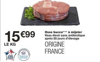 Monoprix Osso bucco***à mijoter offre
