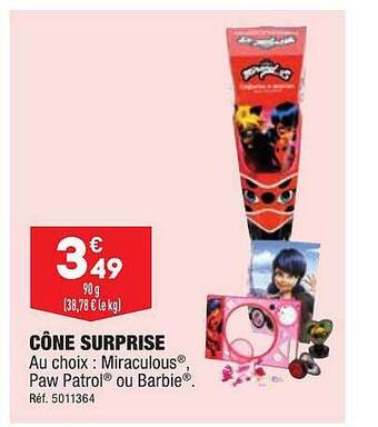 ALDI Cône surprise offre