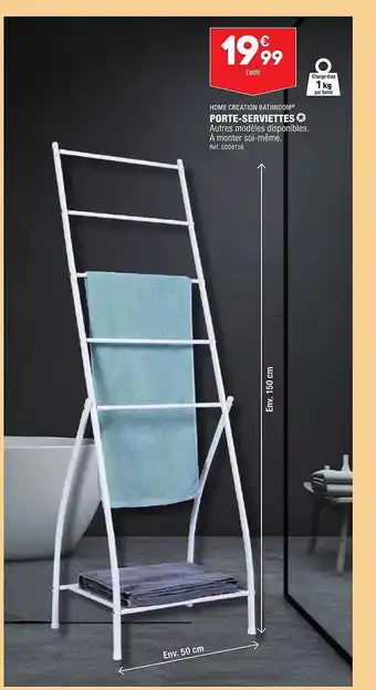 ALDI Porte-serviettes home création bathroom offre