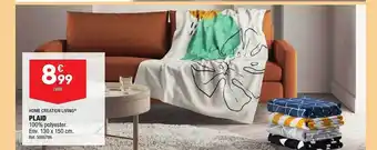 ALDI Plaid home création living offre