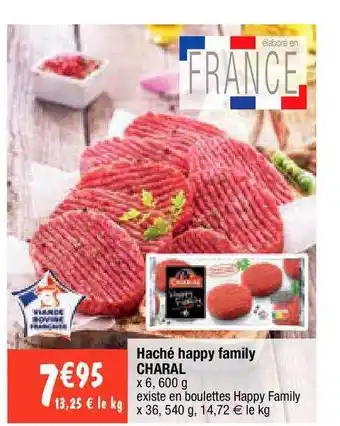 Migros Haché happy family charal offre