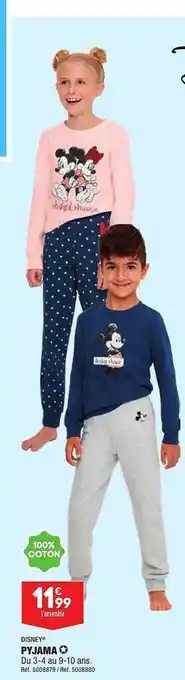 ALDI Pyjama disney offre