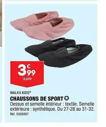 ALDI Chaussons de sport walkx kids offre