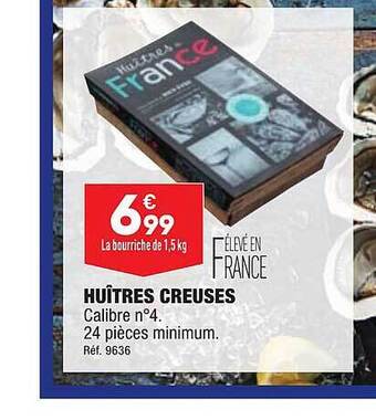 ALDI Huîtres creusés offre