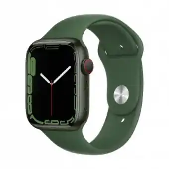 Apple watch séries 7 boßtier en aluminium vert - gps + cellular - 41 mm - mkht3nf/a