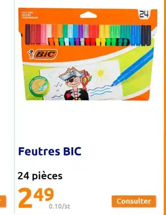 Action Feutres Bic offre